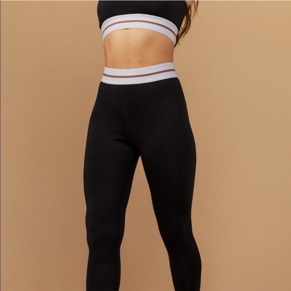 SIVAN AYLA - SHOP TAN LINES RUNYON LEGGINGS